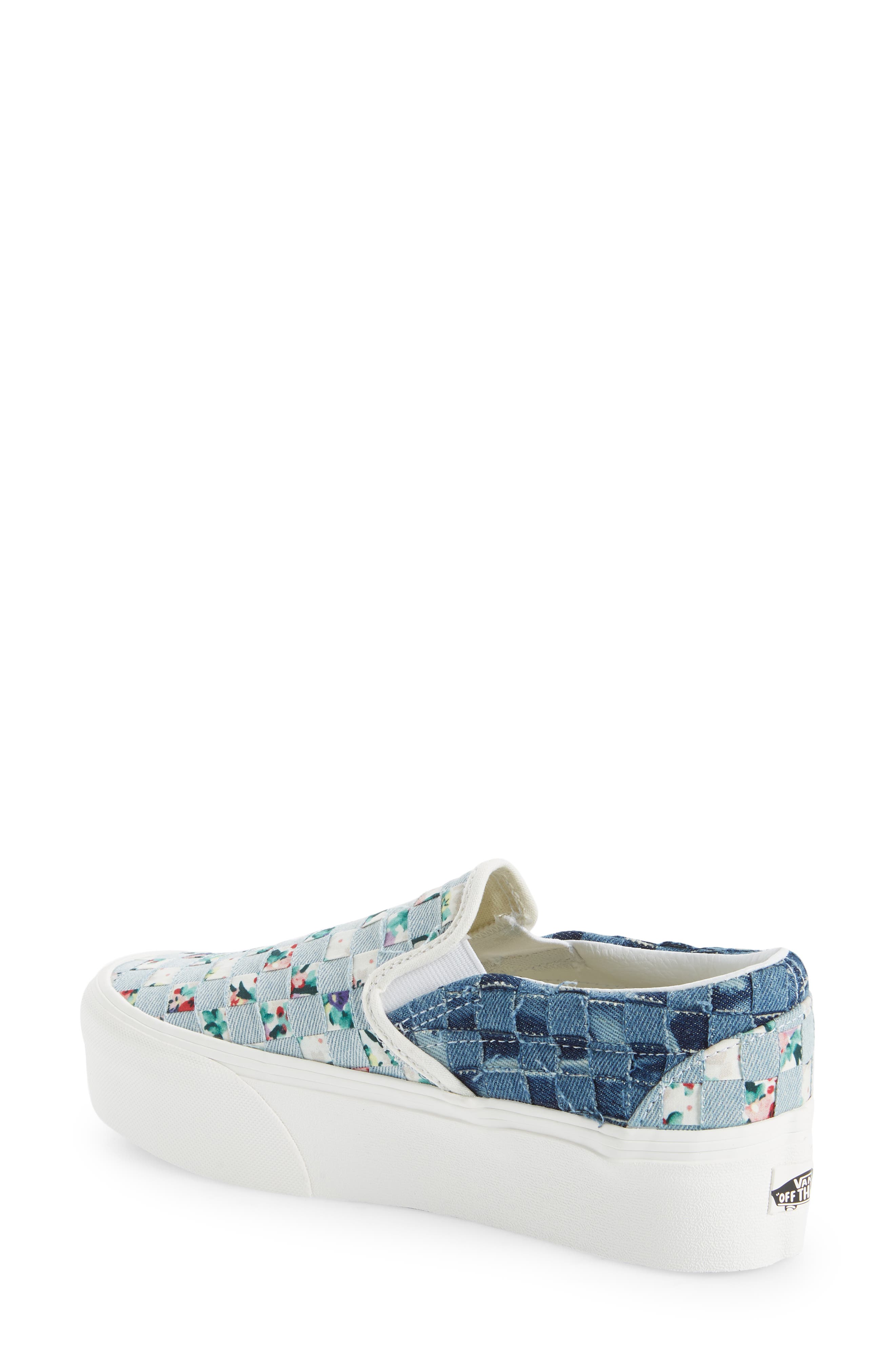 Vans Classic Slip-On Platform Sneaker, Alternate, color, 