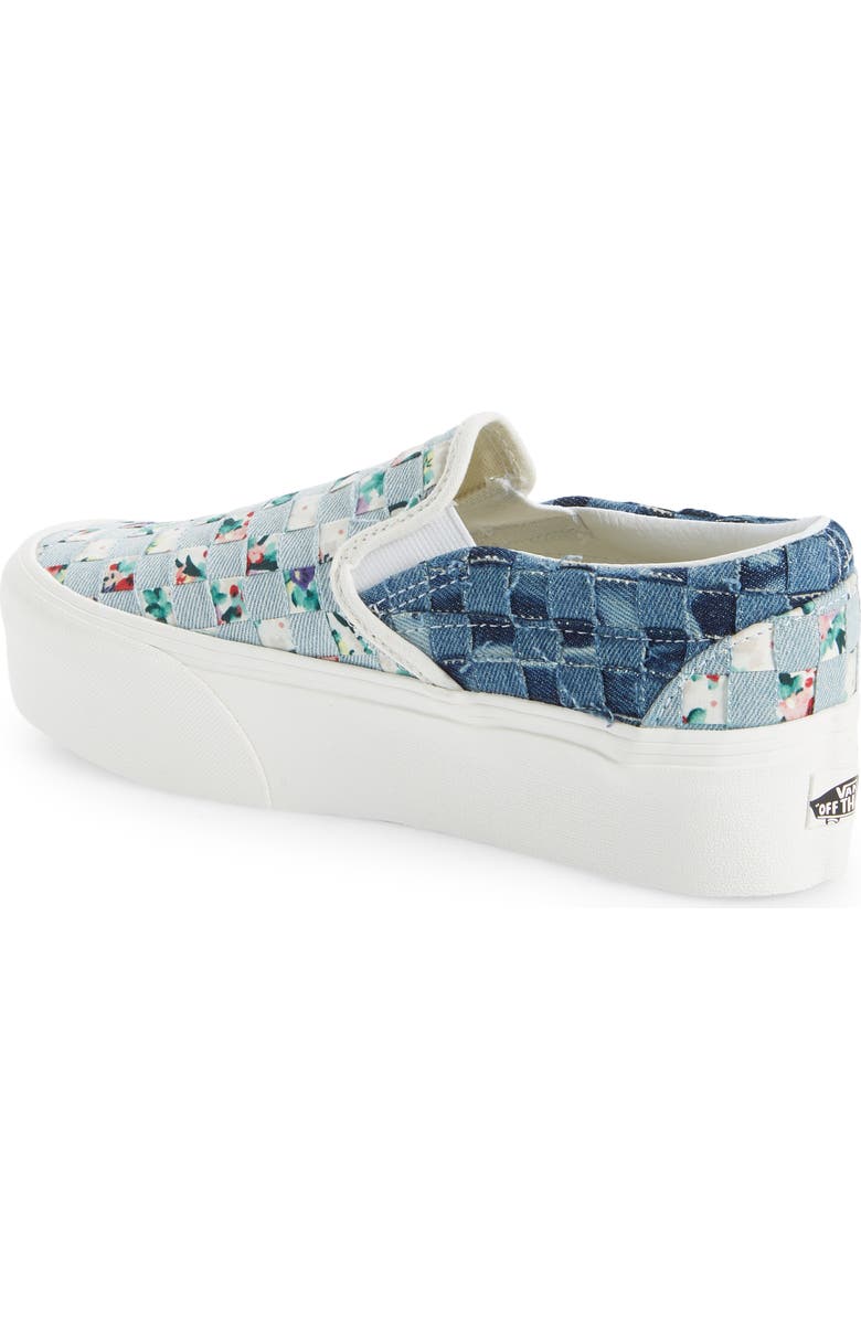 Vans Classic Slip-On Platform Sneaker, Alternate, color,