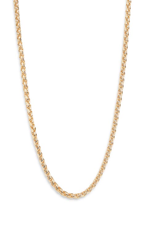 Demi Fine Wheat Chain Necklace
