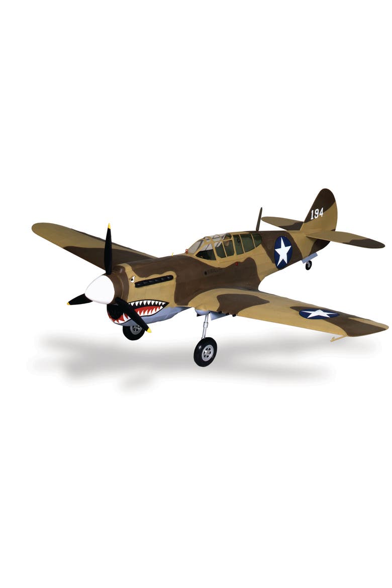 P40 Warhawk Laser Cut Model Kit, Main, color, Multicolored