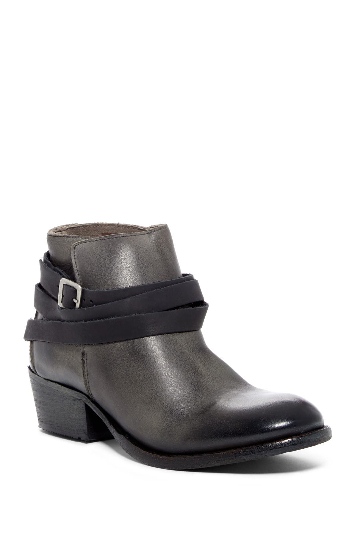 H by Hudson 'Horrigan' Belt Wrapped Bootie, Main, color, 