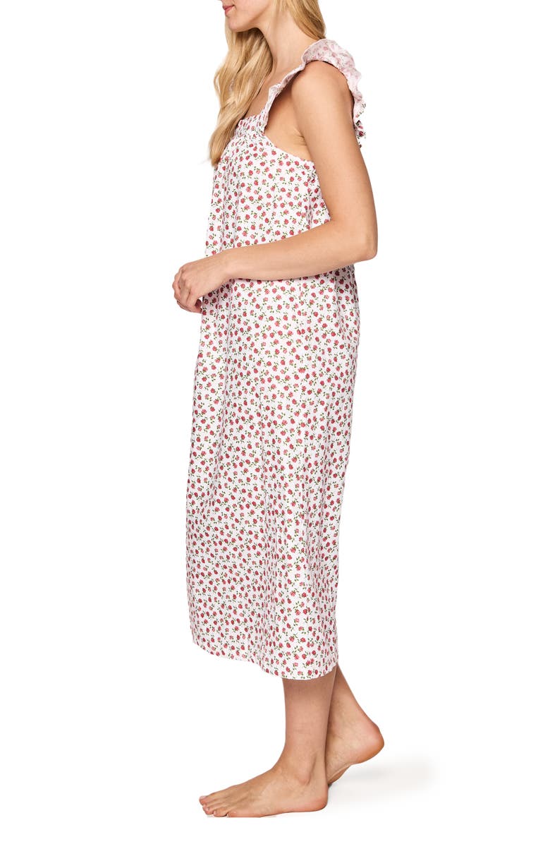 Petite Plume Clara Twill Nightgown, Alternate, color, 