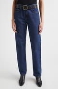 TOTEME Low Rise Organic Cotton Denim Straight Leg Jeans