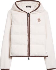 Moncler Grenoble Hooded Polartec® Zip Down Jacket