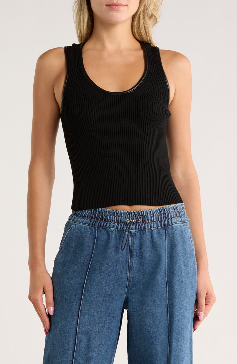 Simkhai Cobain Tank, Main, color, Black