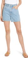 SLVRLAKE Walker High Waist Denim Shorts