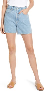 SLVRLAKE Walker High Waist Denim Shorts