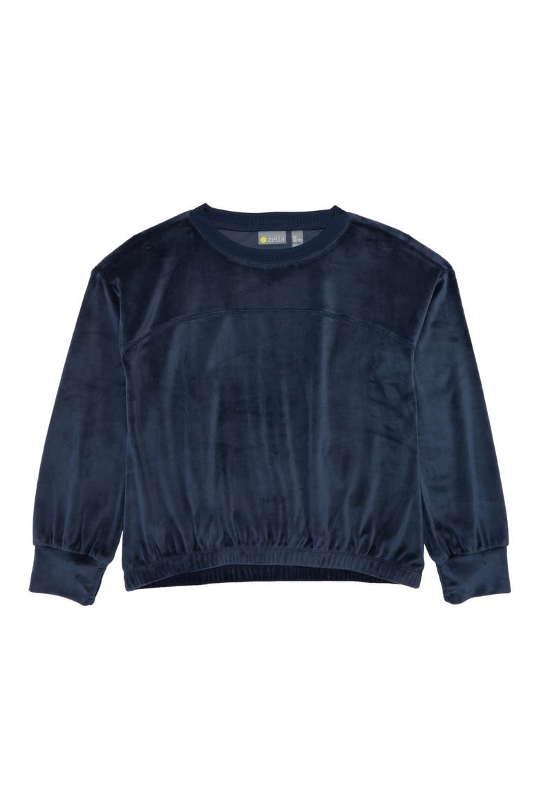 Kids' Cozy Active Pullover, Main, color, NAVY ECLIPSE