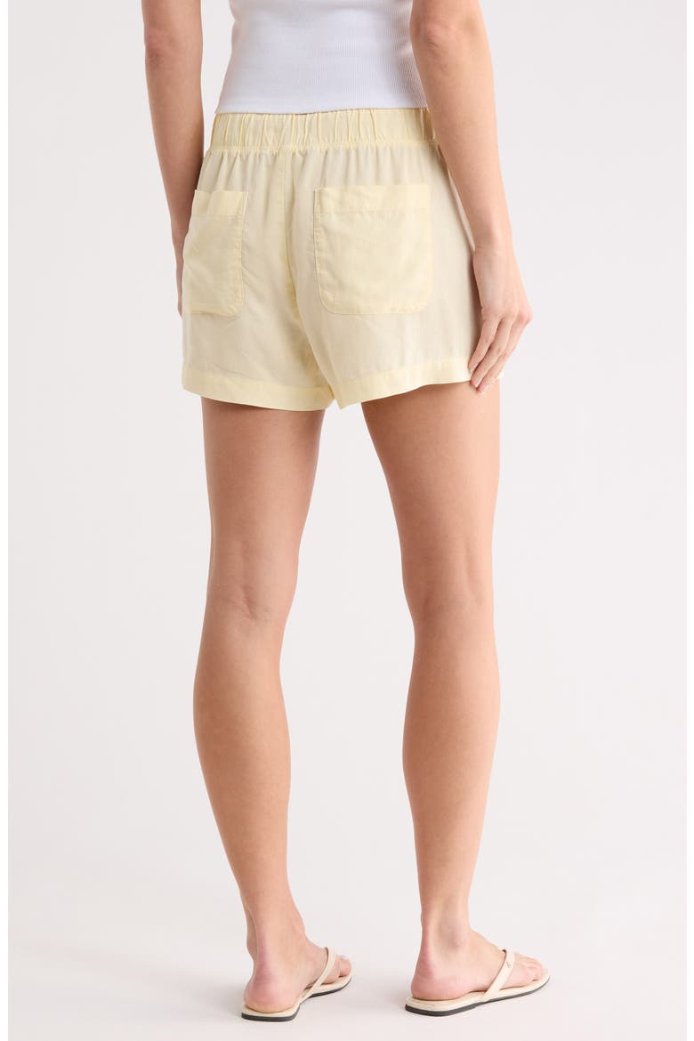 Button Side Shorts, Alternate, color, SOFT DAISY