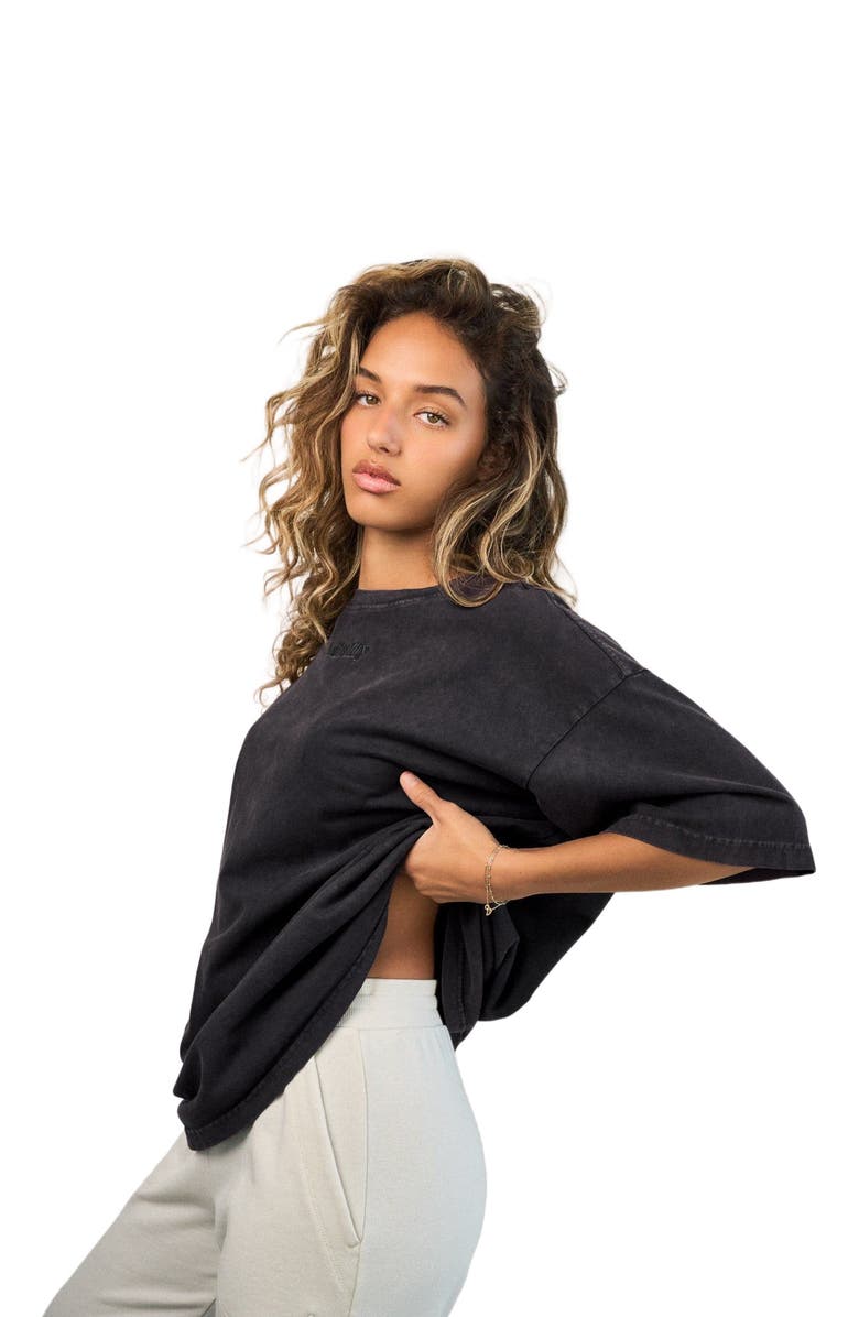 Vitality Retro Uni Tee, Alternate, color, Iron Washed