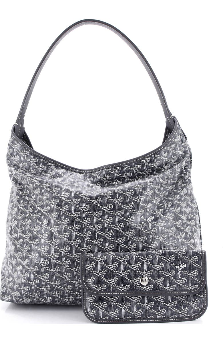 Pre-Owned Goyard Boheme Hobo Printed Coated Canvas, Alternate, color,