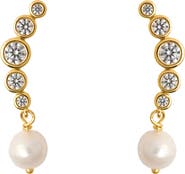 Éliou Elene Curved Bar Earrings