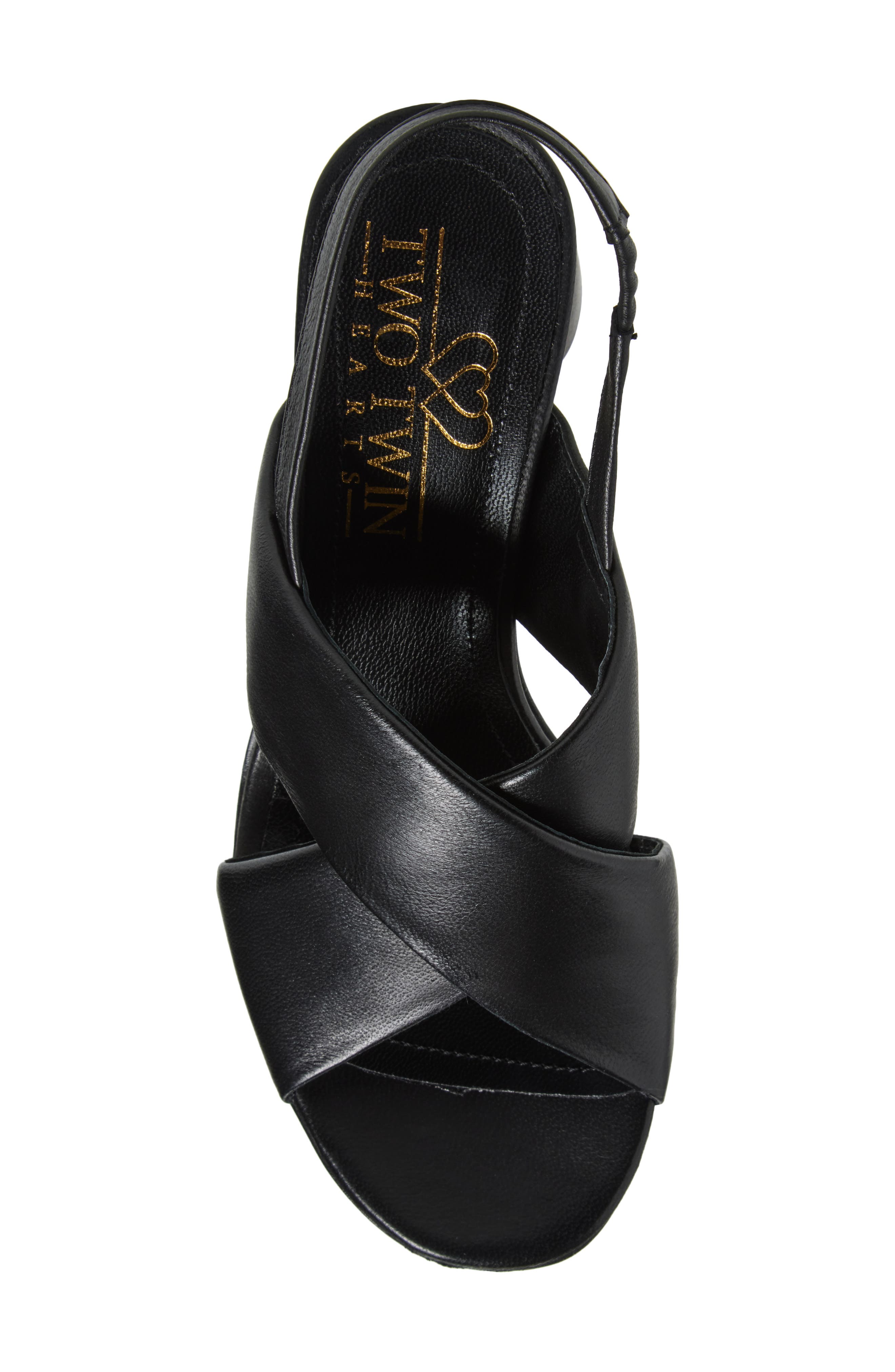 2 Twin Hearts Crisscross Slingback Sandal, Alternate, color, 