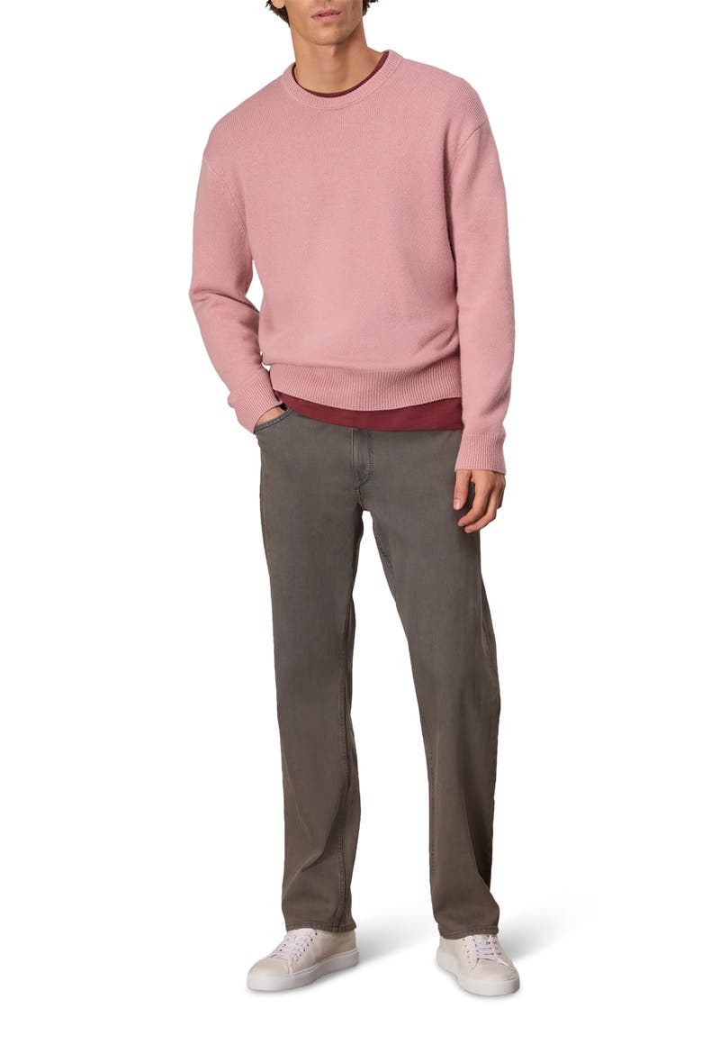 Downing Cashmere Sweater, Alternate, color, WASHEDROSE