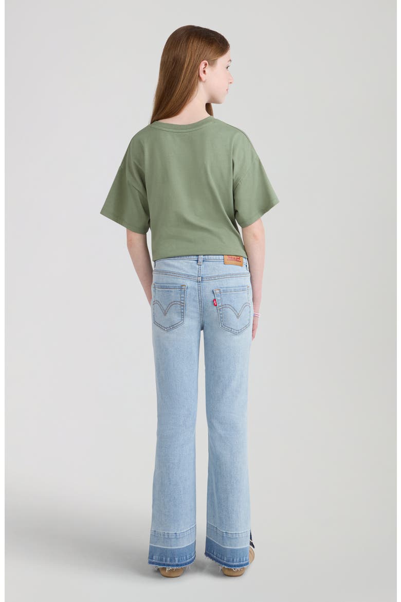 Kids' 726 High Waist Released Hem Flare Jeans, Alternate, color, HEAT WAVE