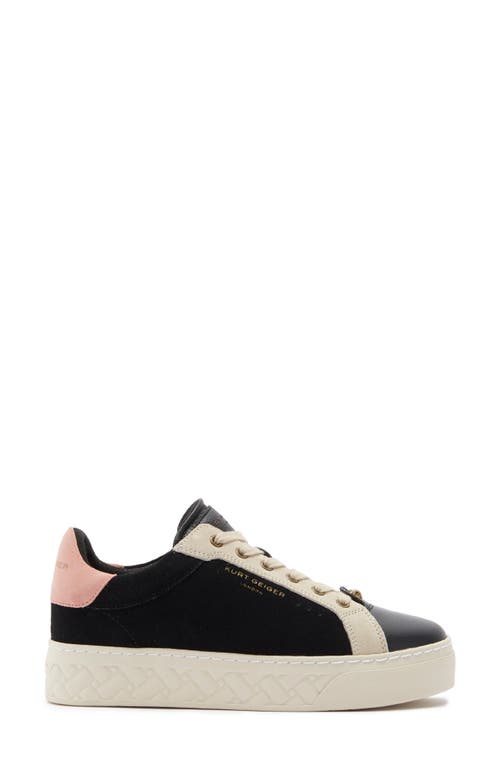 Kurt Geiger London Kensington Cupsole Platform Sneaker In Black