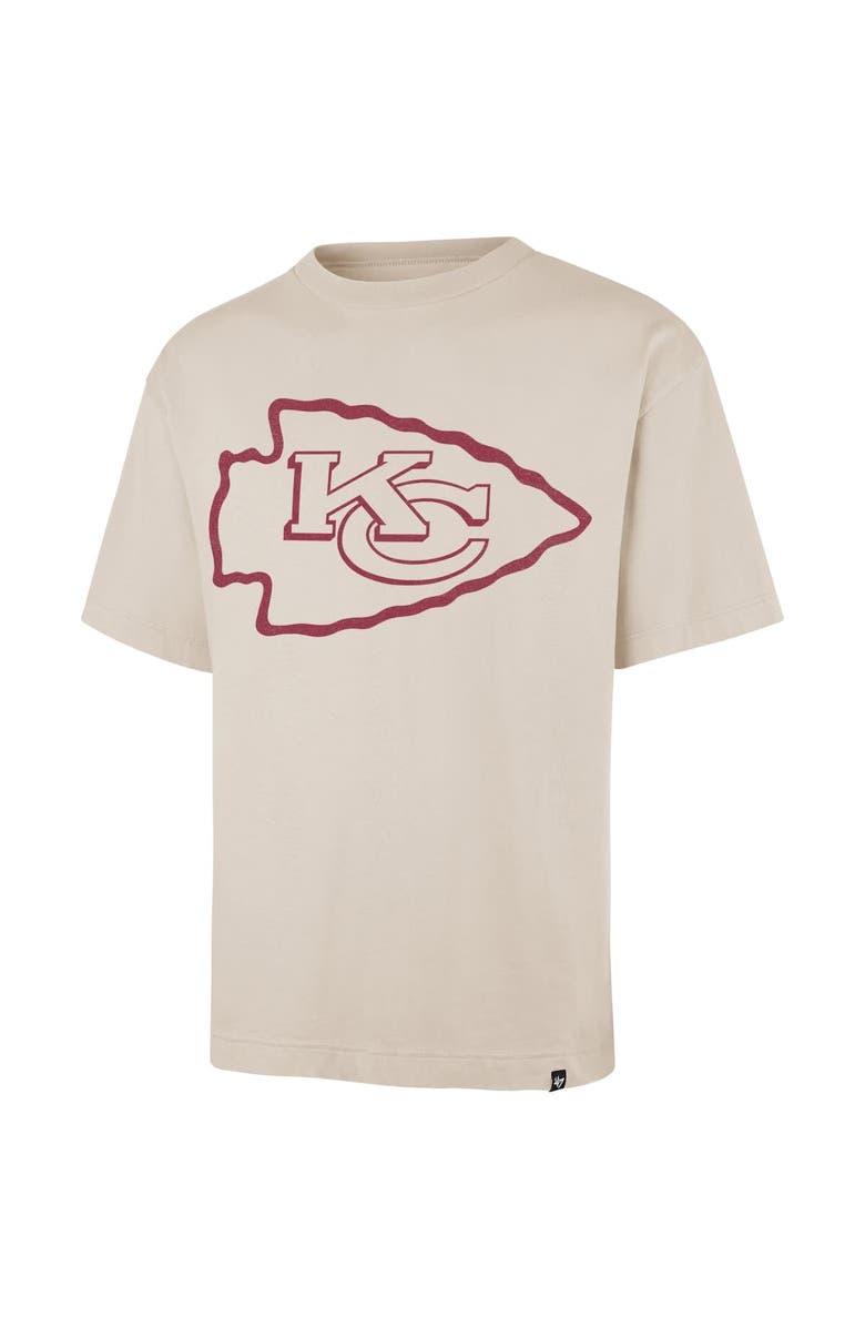 '47 Men's '47 Tan Kansas City Chiefs Bouldering Imprint Ravine Foundation T-Shirt, Alternate, color, Tan