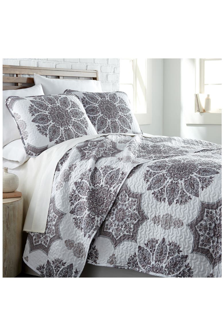 Luxury Collection Quilt Set, Main, color, GREY