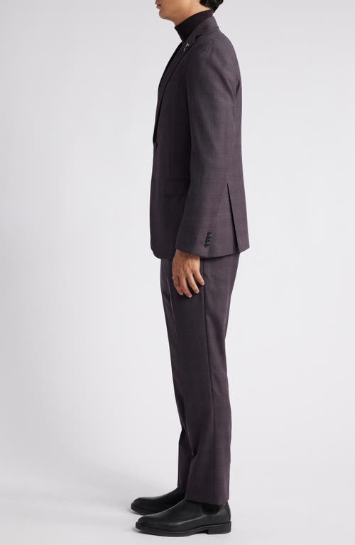 John Varvatos Plaid Wool Blend Suit