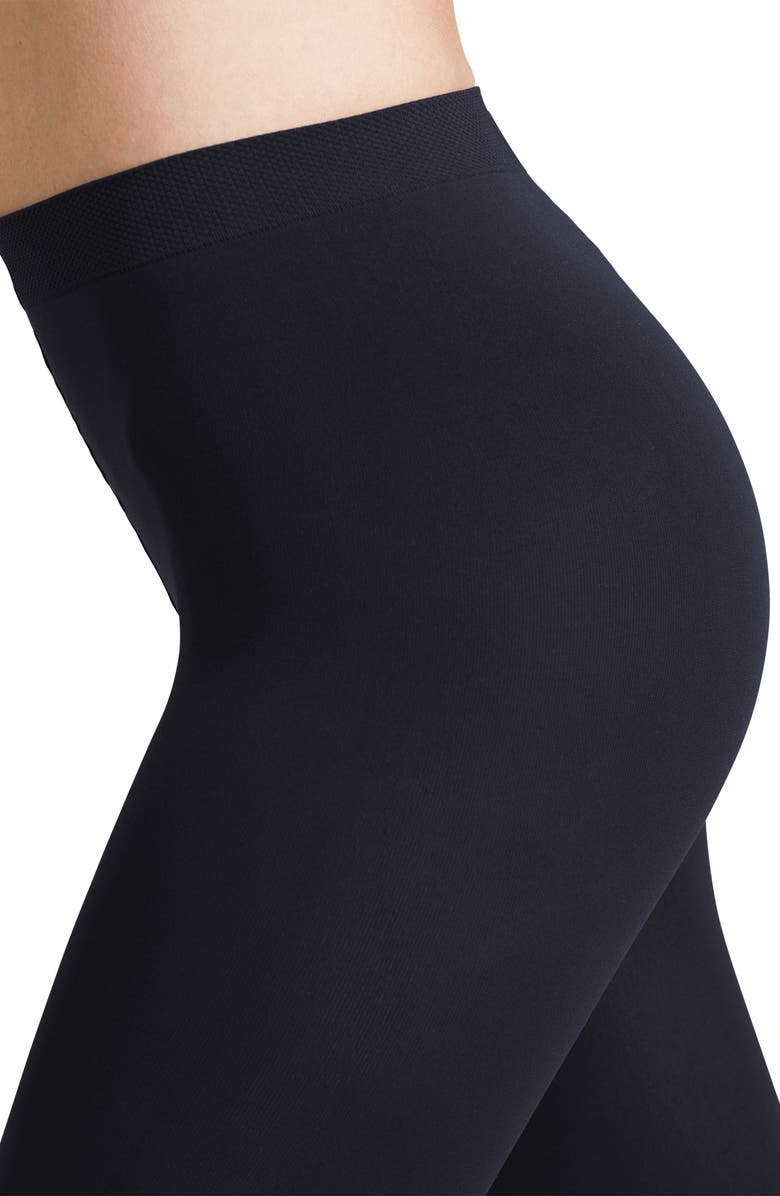 Falke Pure Matte 100 Opaque Tights, Alternate, color, 6179 Marine