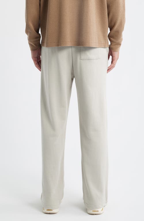 Bp. Silk Terry Wide Leg Pants In Gray