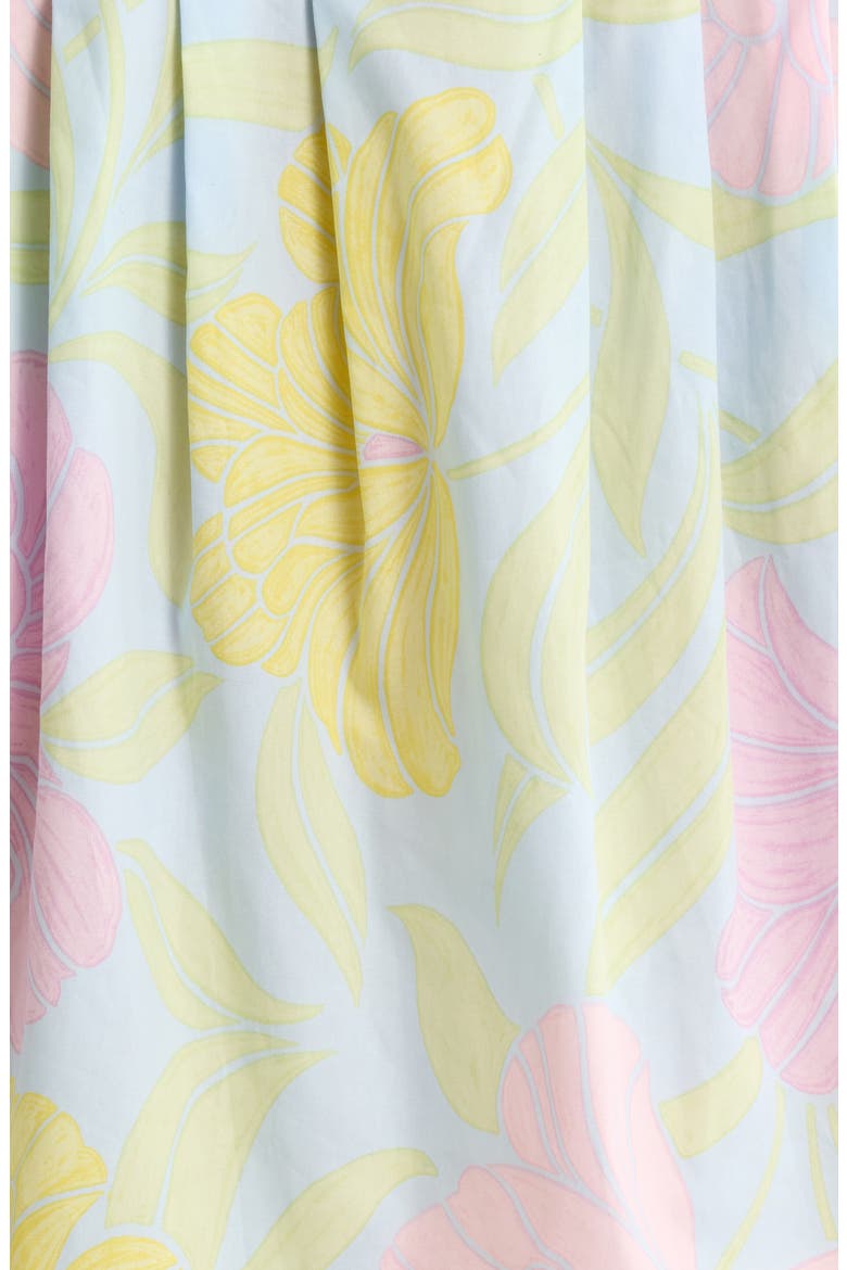 Renzo Toile Woven Shirt, Alternate, color, LIGHT BLUE/ PINK
