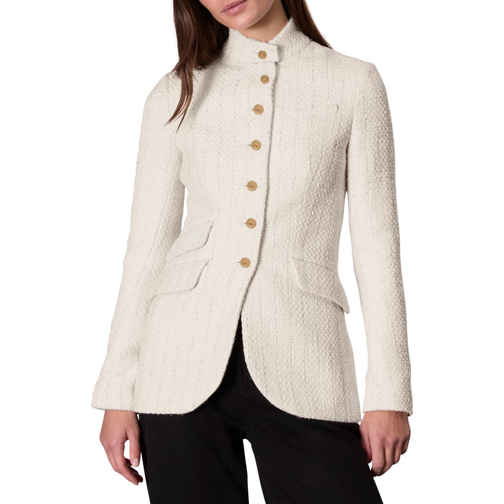Rag & Bone Woman Jacket Ivory Size 4 Cotton In Ivory