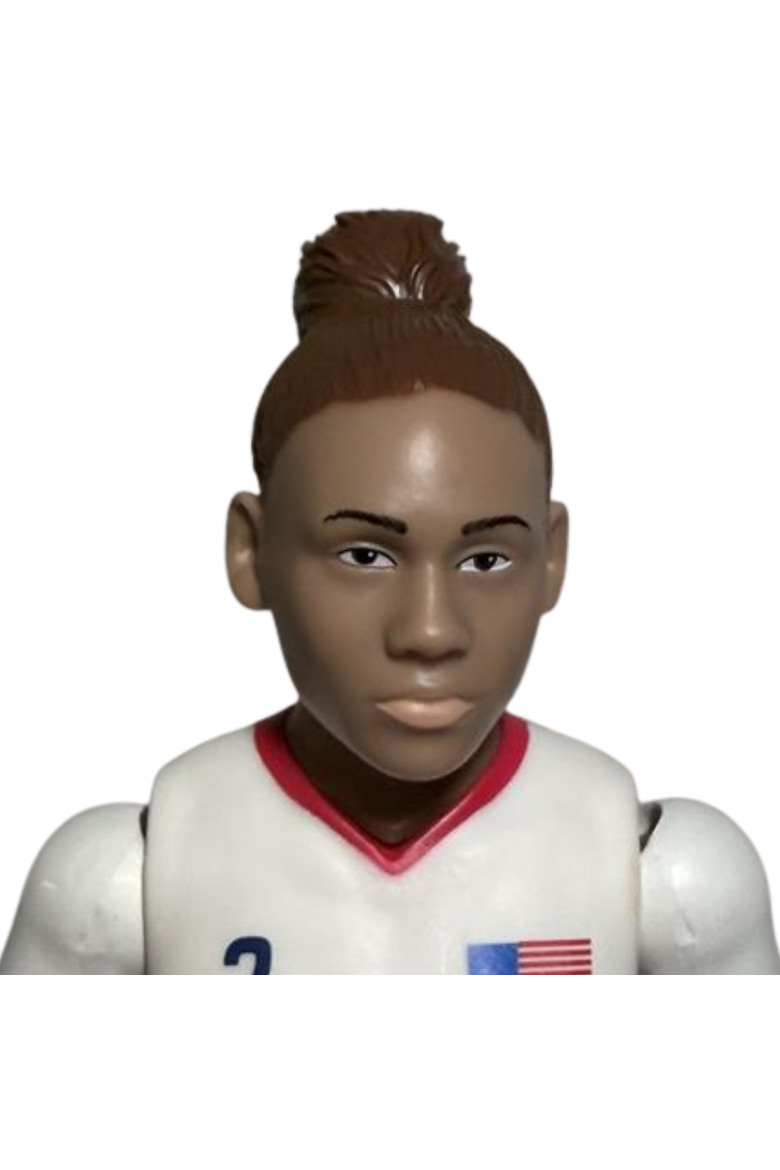 SOCKERS USWNT Trinity Rodman 8" Collectible Soccer Action Figure, Alternate, color, White