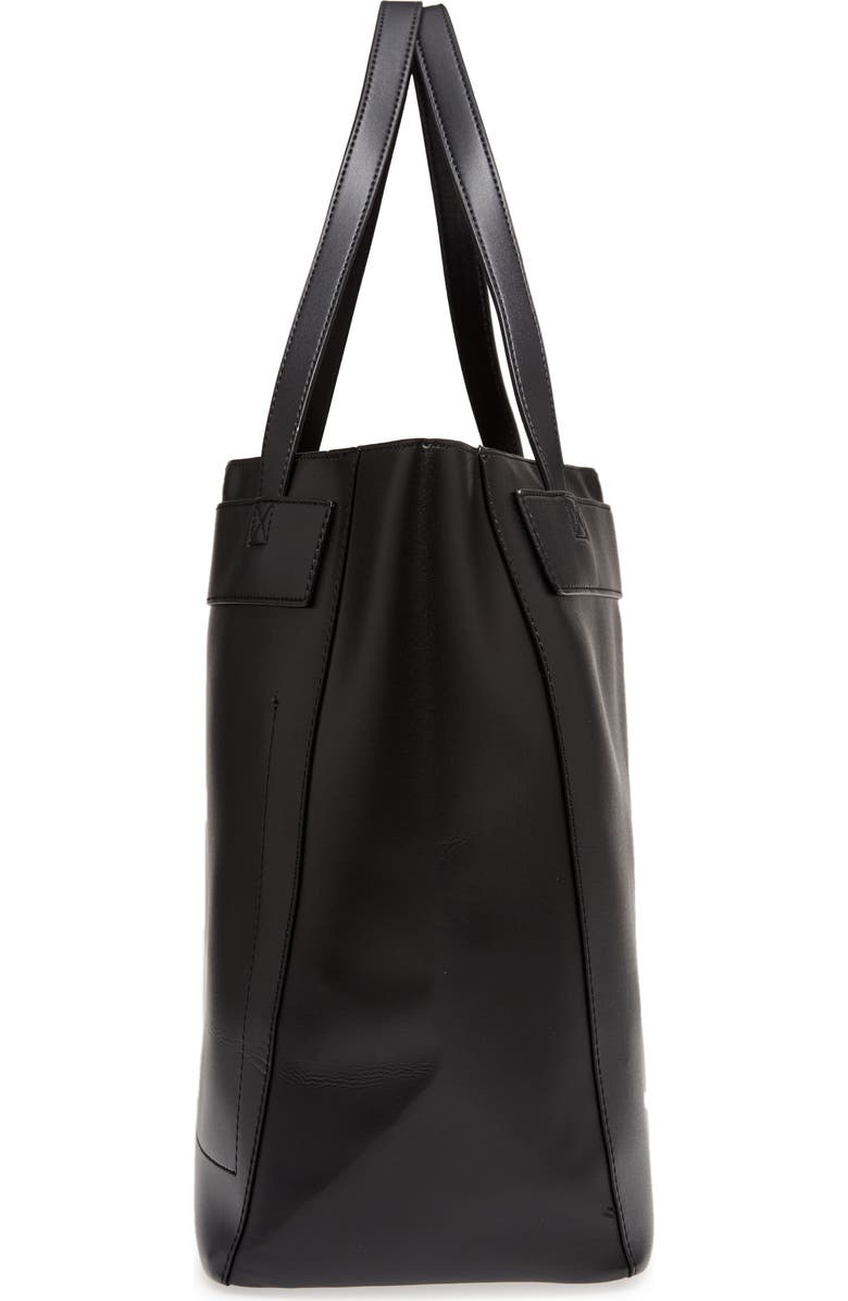 BP. Stitched Faux Leather Tote, Alternate, color,