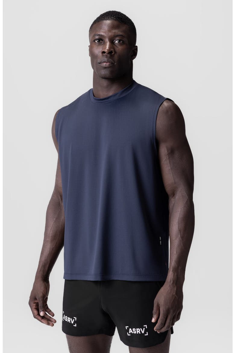 3D Lite 2.0 Lycra Relaxed Cutoff Tank, Main, color, Navy
