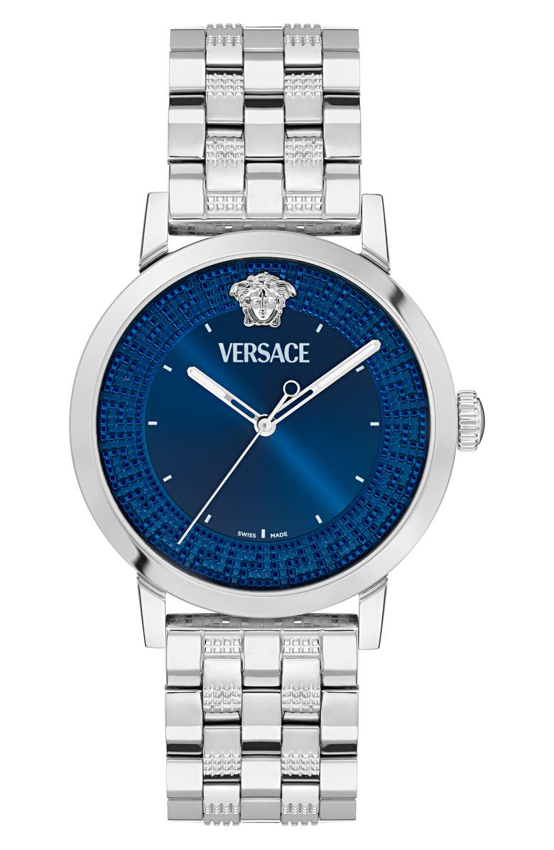 Versace Albireo Bracelet Watch, 40mm, Main, color,