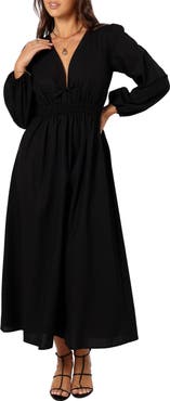 Petal & Pup Cece Long Sleeve Maxi Dress