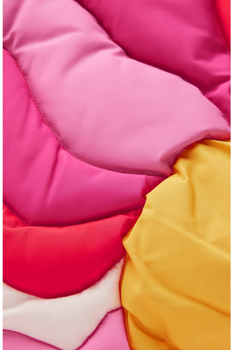 Kids' Wow Quilted Puffer Coat, Alternate, color, PINK SUN WAVE