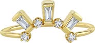 Zoë Chicco Diamond Baguette Arch Ring