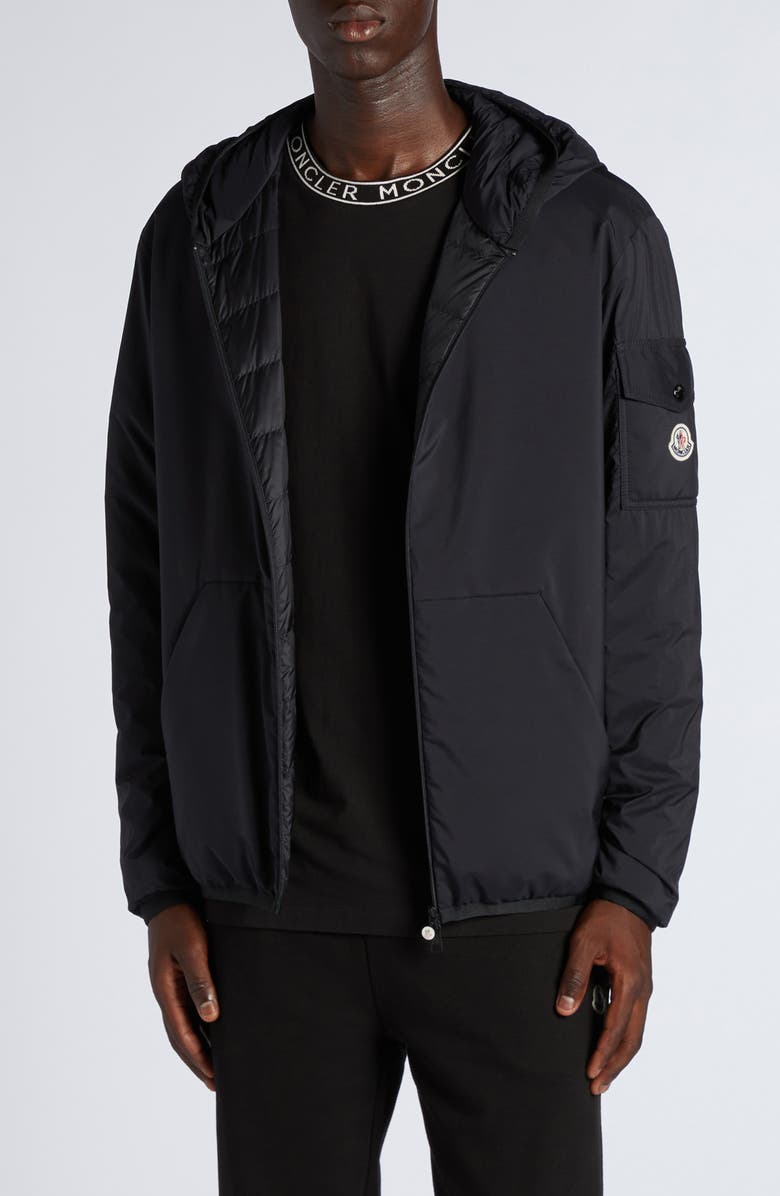 Moncler Monteynard Down Puffer Jacket, Main, color, Black