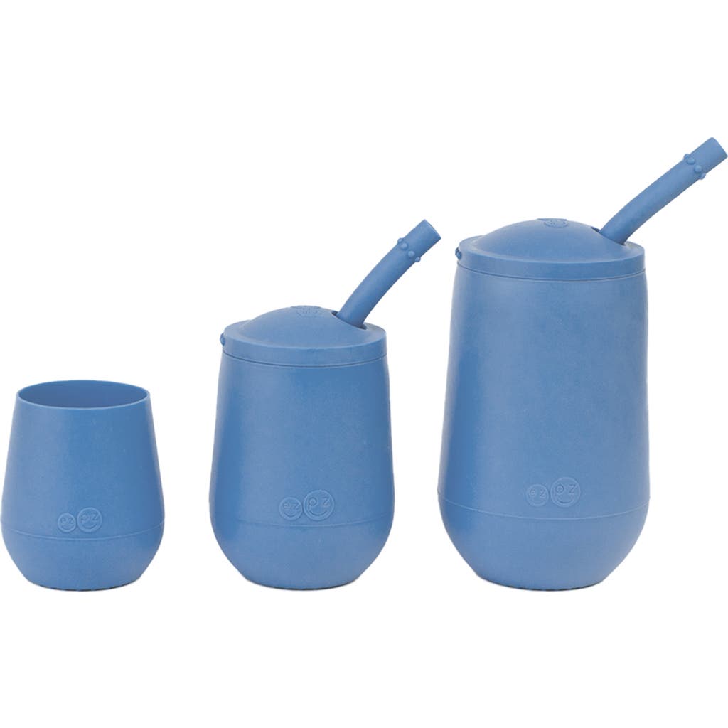 ezpz Developmental Cup Set in Indigo  product