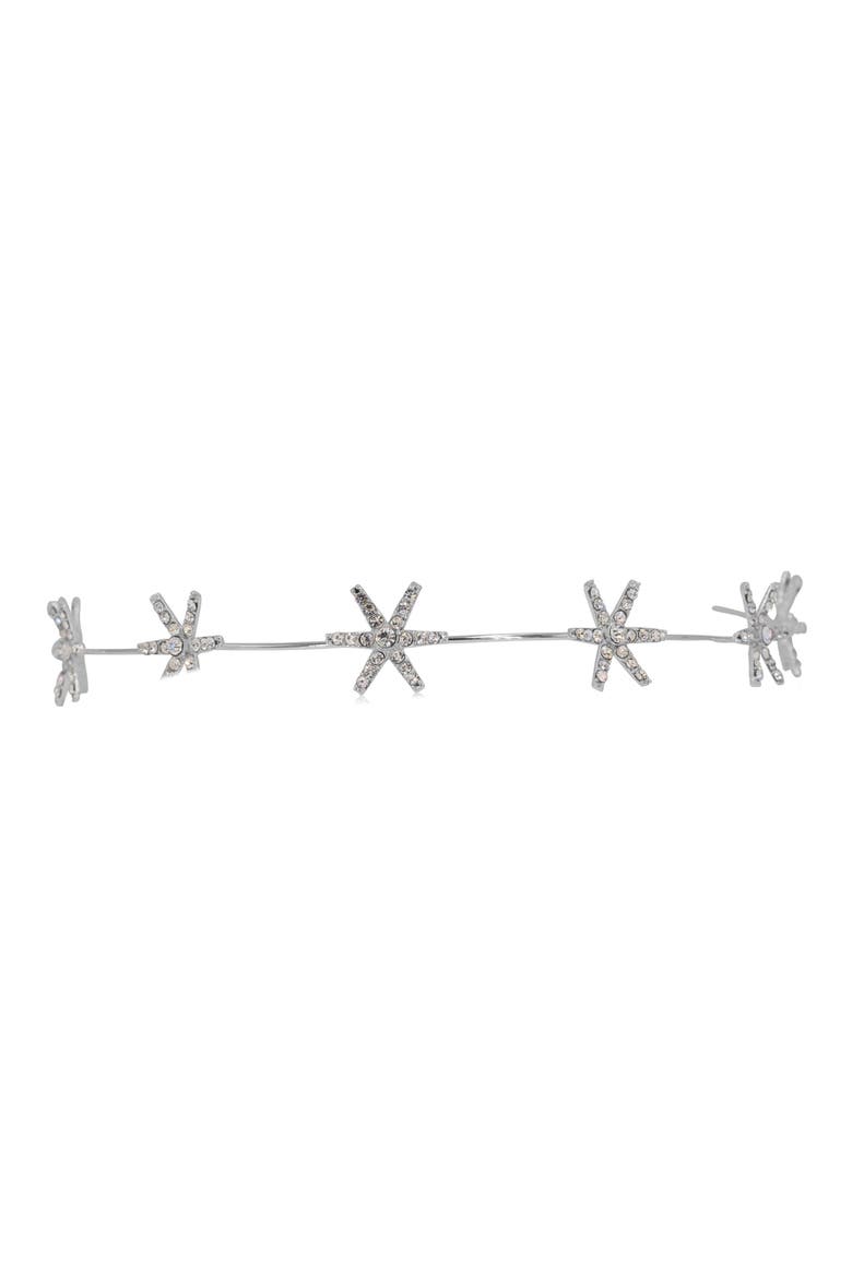 Analia Star Headband, Main, color, SILVER