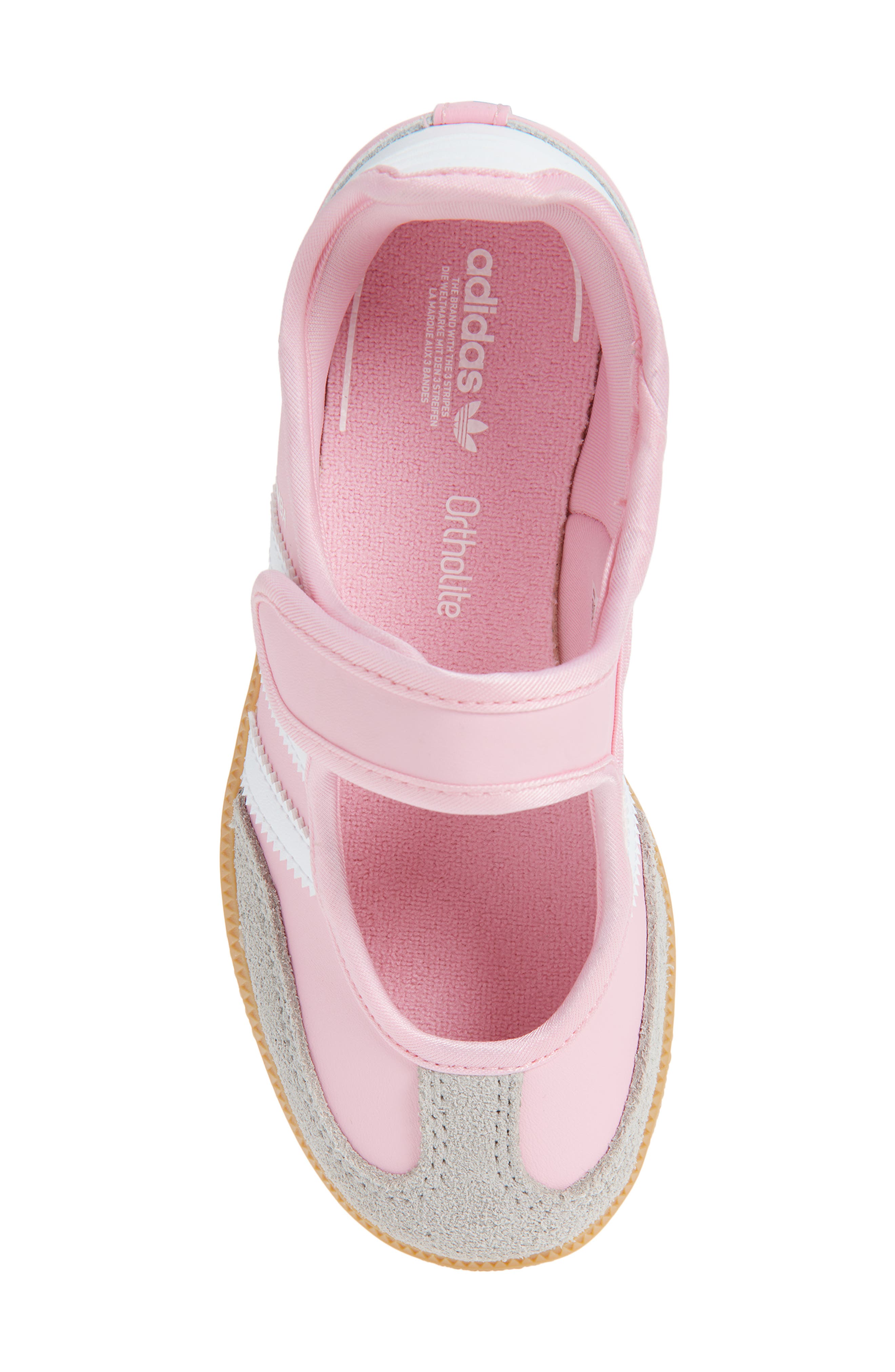 Kids' Samba Jane Sneaker, Alternate, color, LIGHT PINK/ WHITE/ GUM