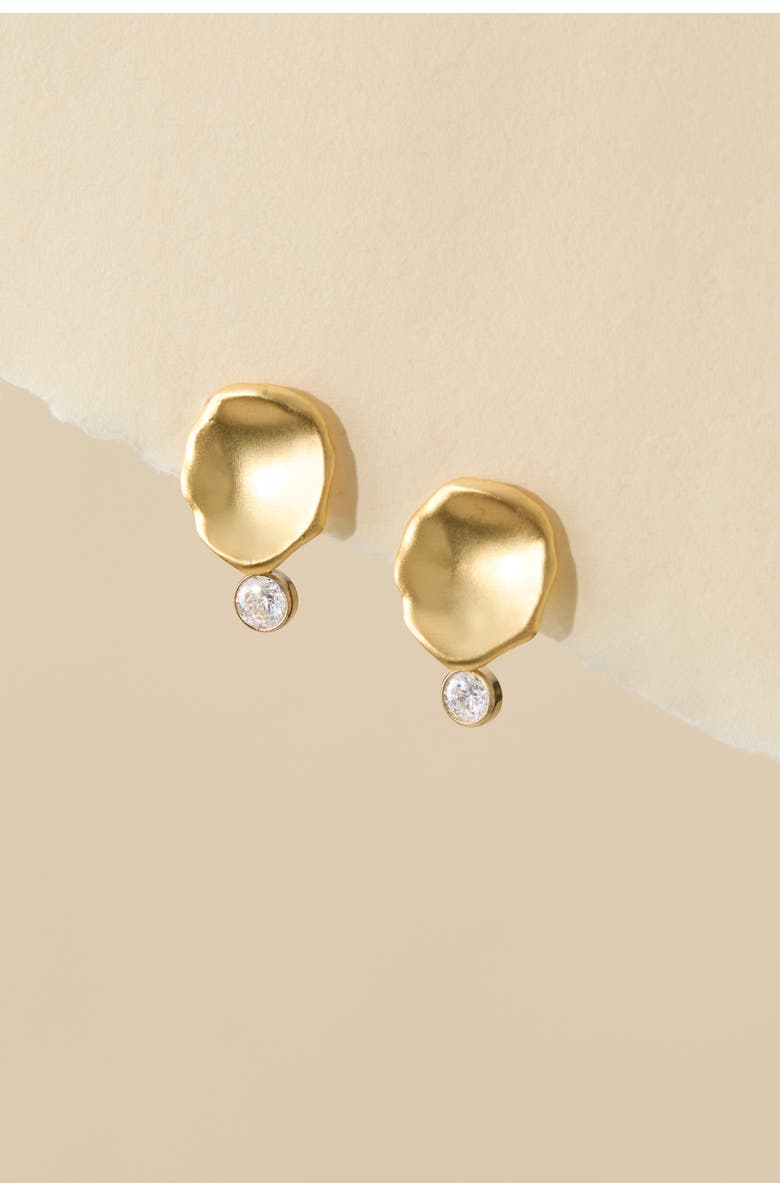 Set & Stones Maxine Earrings, Alternate, color, Gold