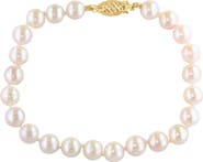 EFFY 14K Gold Akoya Pearl Bracelet
