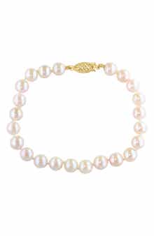 EFFY 14K Gold Akoya Pearl Bracelet