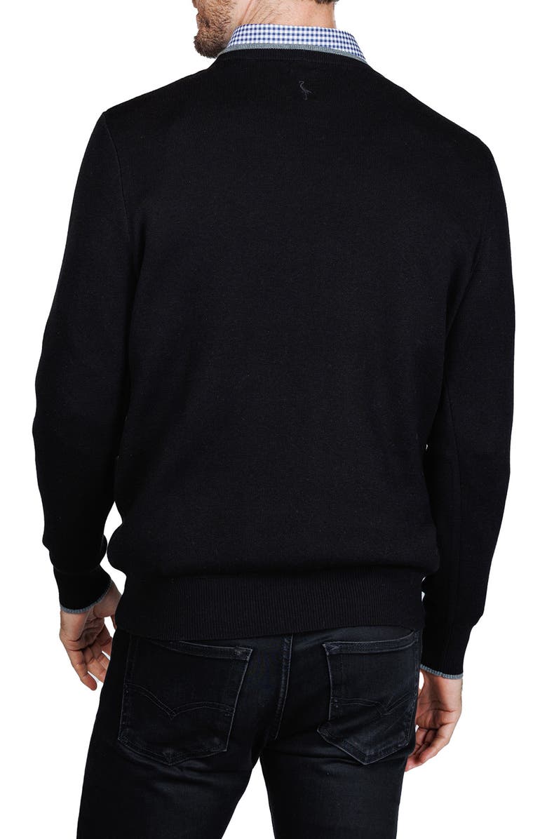 TailorByrd Fine Knit Sweater, Alternate, color, Black