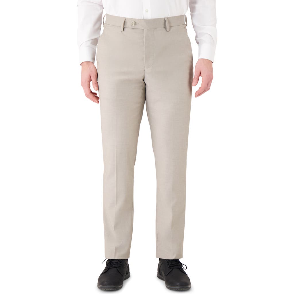 Victor Emmanuel Flat Front Dress Pants
