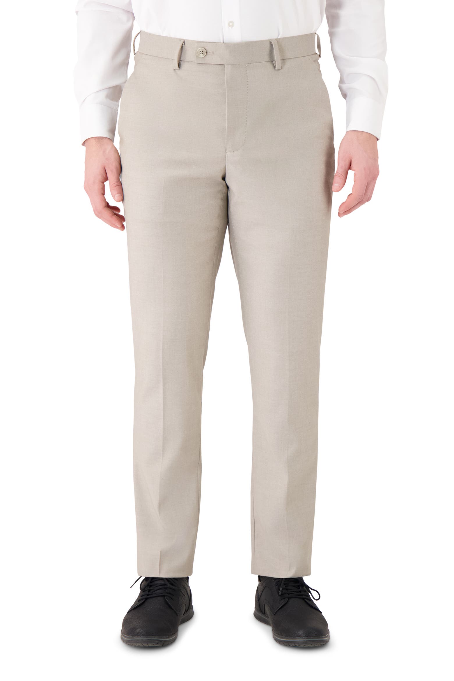 Emmanuel Candles Victor Emmanuel Flat Front Dress Pants (Men) | Nordstromrack
