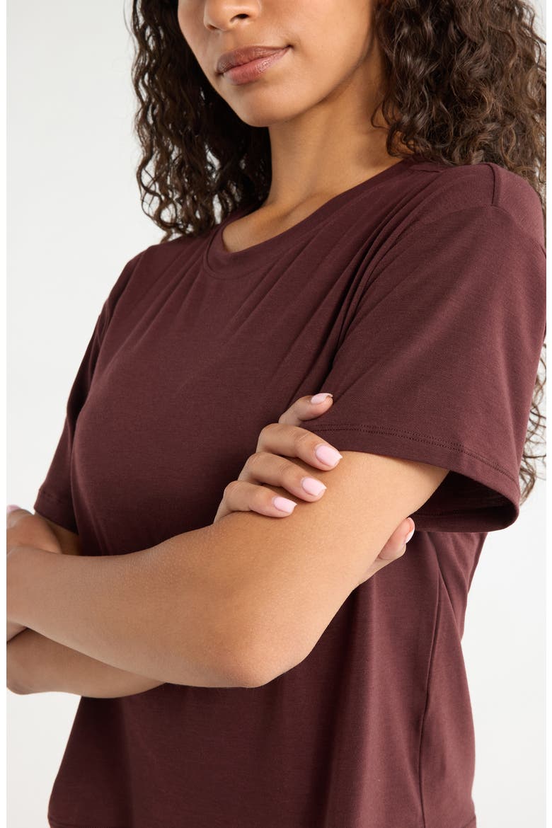 Breathe Performance T-Shirt, Alternate, color, BROWN RISTRETTO