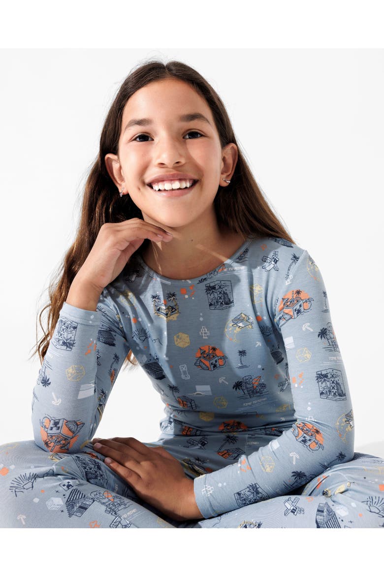 Kids' Minecraft Time to Mine Set of 2 Piece Pajamas, Alternate, color, Minecraft: Time to Mine