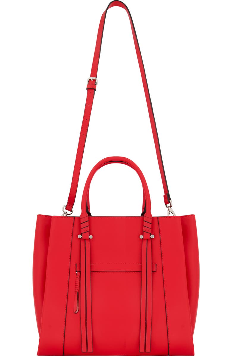 Danielle Nicole Everly Tote Genuine Leather, Alternate, color, Red