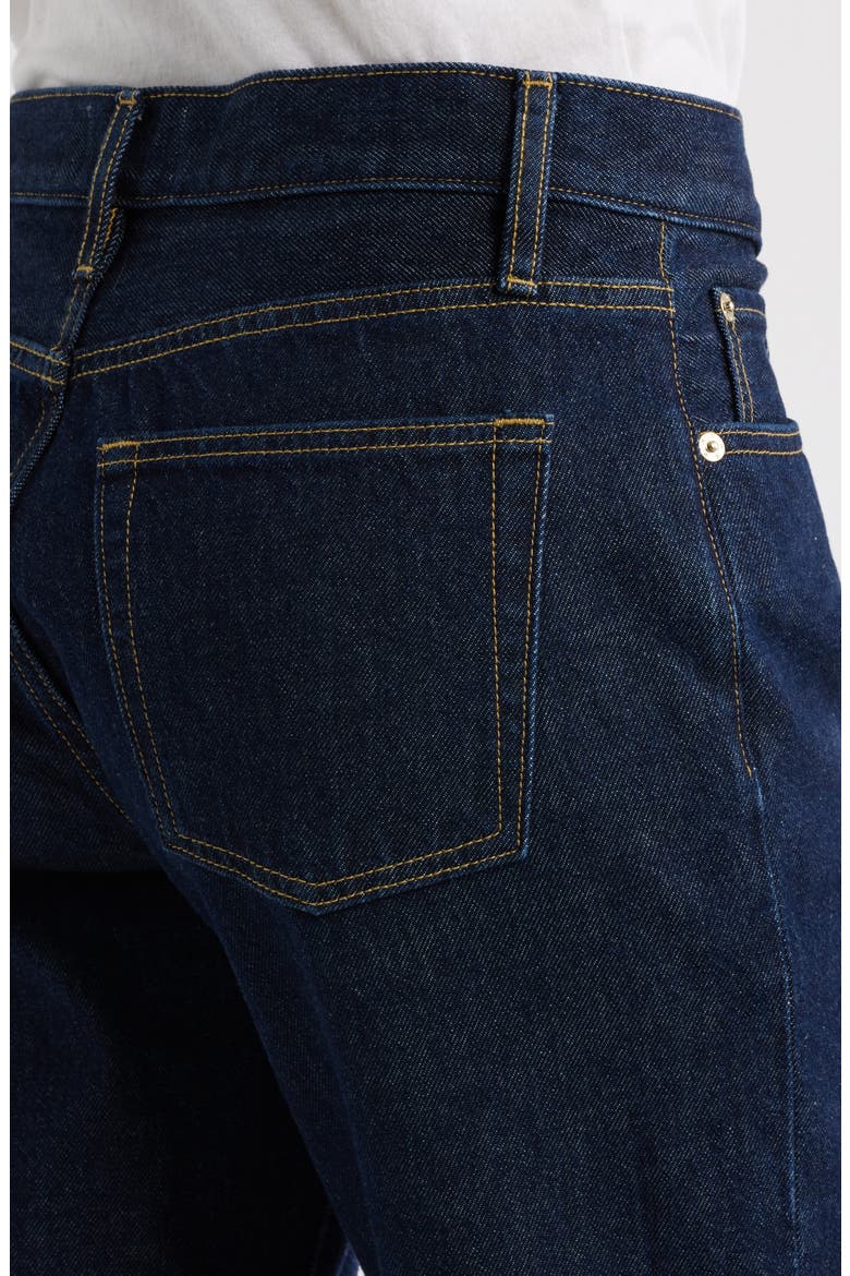 The Hang Long Straight Leg Jeans, Alternate, color, RINSE