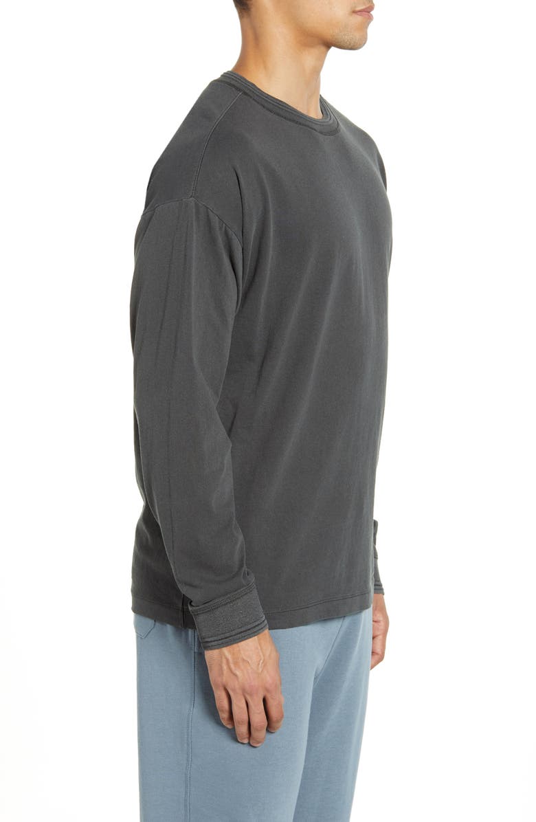 Richer Poorer Relaxed Cotton Crewneck Sweater, Alternate, color, 
