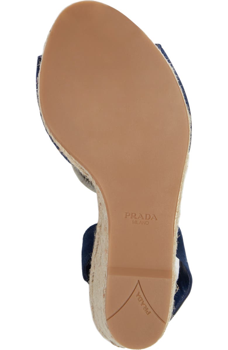 Prada Espadrille Wedge, Alternate, color,